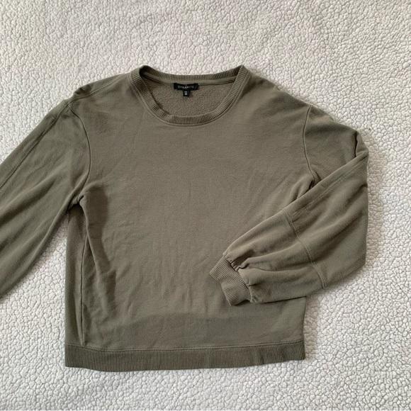 Dynamite Sweaters - Dynamite Green Crew Neck Sweater